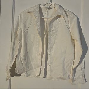 Gap white blouse
